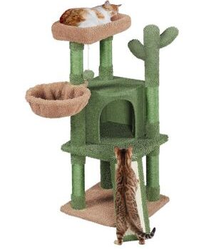 Rascador Cactus para Gatos Yaheetech | Funcional y Bonito